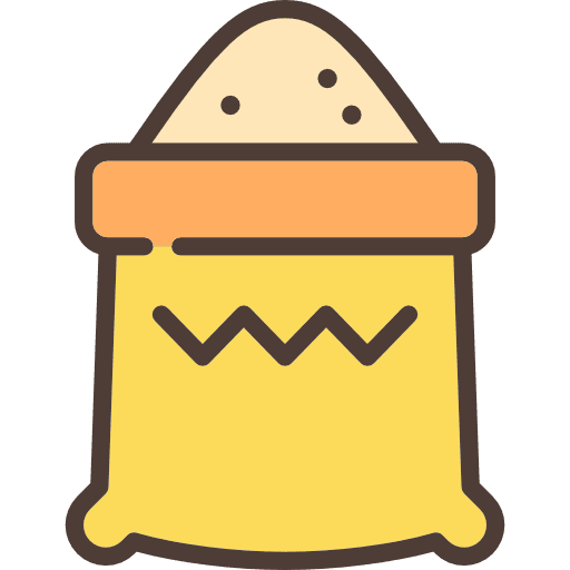 Sack wheat grain wheat sack icon