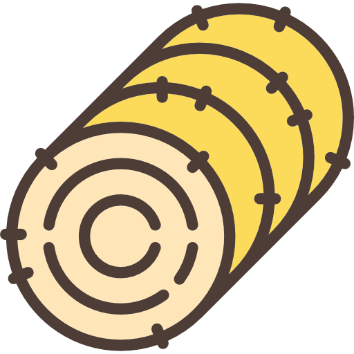 Bale stalk bale hay icon