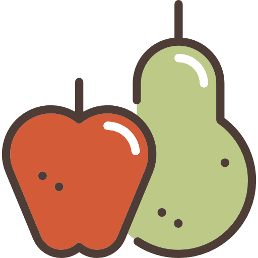 Fruits health fruit healthy food icon