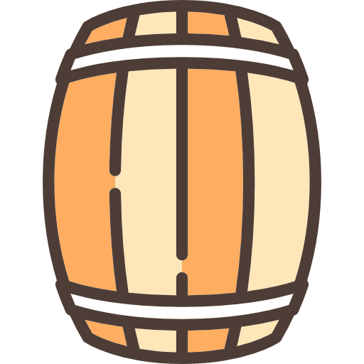 Barrel barrel barrels tools and utensils icon