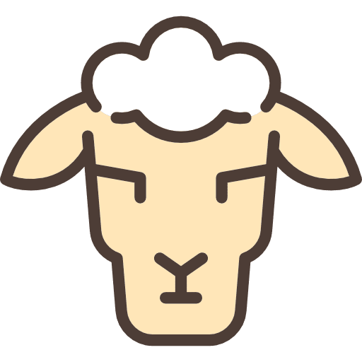 Sheep sheeps animals farm icon