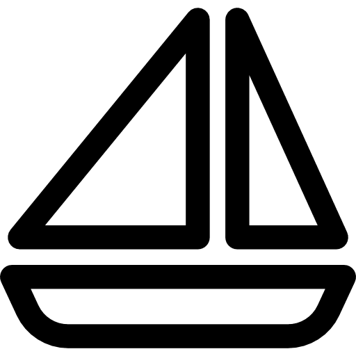 Boat boat yachting sport icon