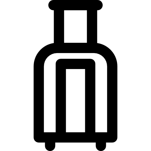 Suitcase travelling suitcase travel icon