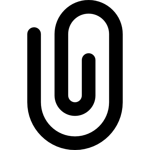 Paperclip paperclip clip tools and utensils icon