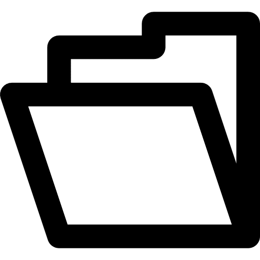 Folder interface storage files icon