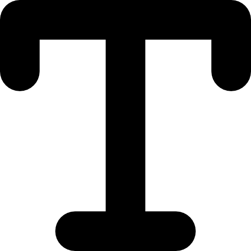 Font multimedia text tool bold icon