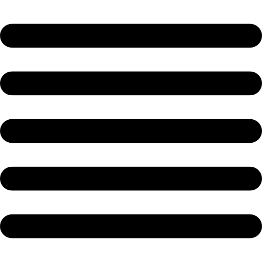 Justify interface alignment signs icon