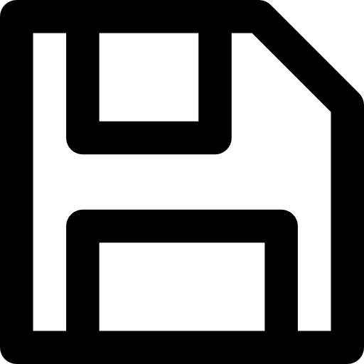 Save technology flash disk interface icon