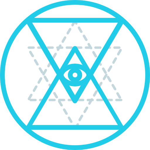 Sri yantra shapes and symbols esoteric mystic icon