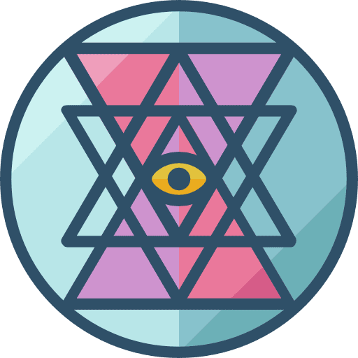 Sri yantra shapes and symbols geometry esoteric icon