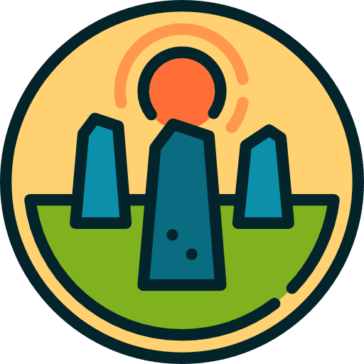 Megalith megalith stone monument icon