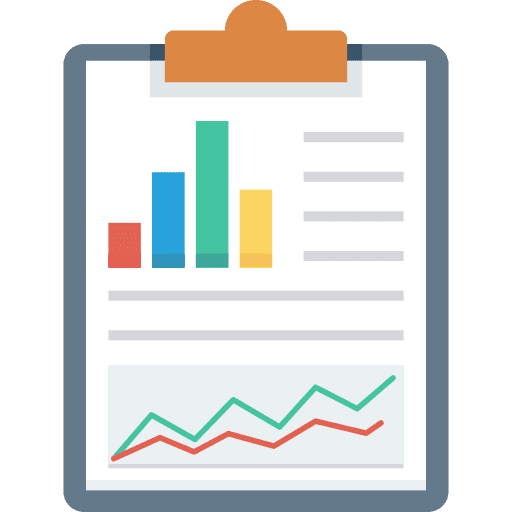 Report analytics analysis bars icon