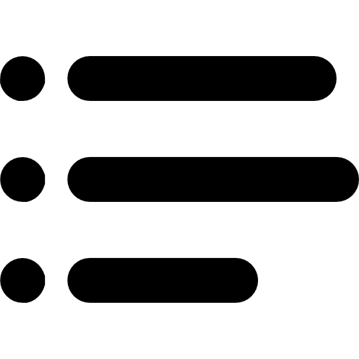 List text big mug solid index symbol icon