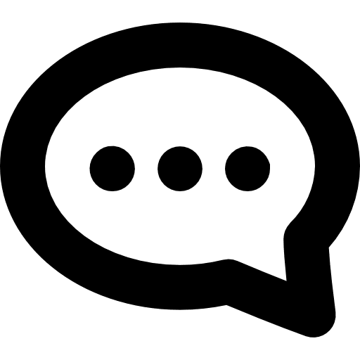 Speech bubble multimedia speech bubble communications icon