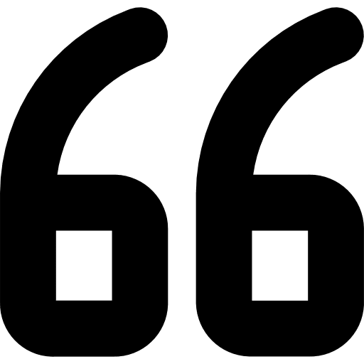 Quotation sign shapes and symbols quotation icon