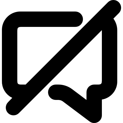 Chat conversation speech bubble chat icon