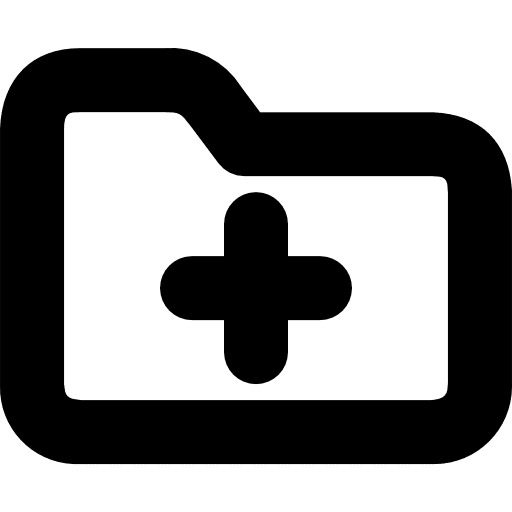 Folder folder add button icon