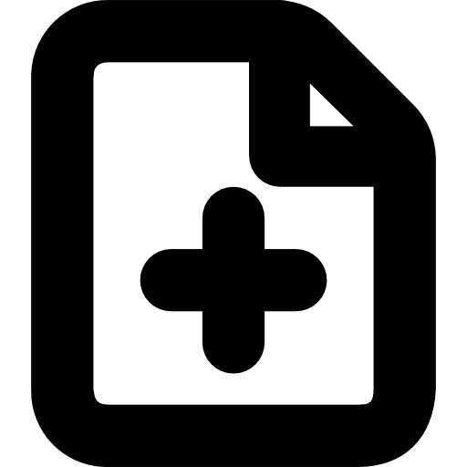 Document file interface document icon