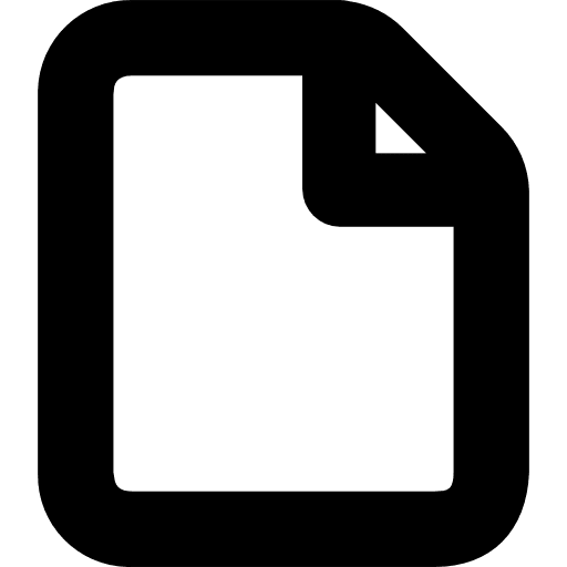 Document files and folders document archive icon