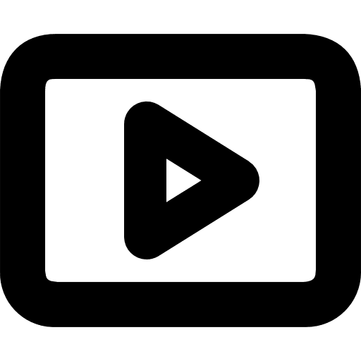 Play video play button music and multimedia play video icon