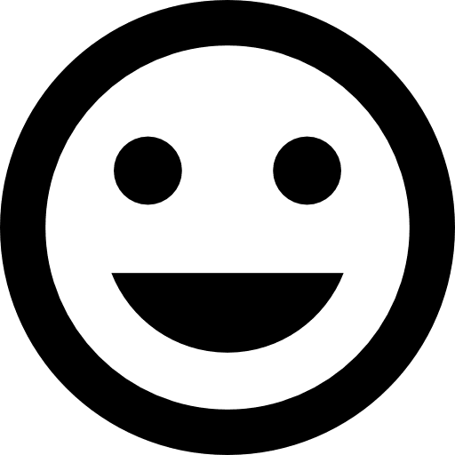 Happy happy gestures face icon