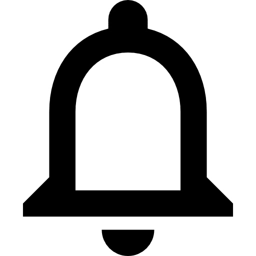 Notifications interface alarm turn off icon