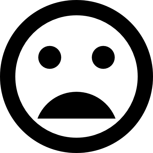 Sad emoticons faces sad icon