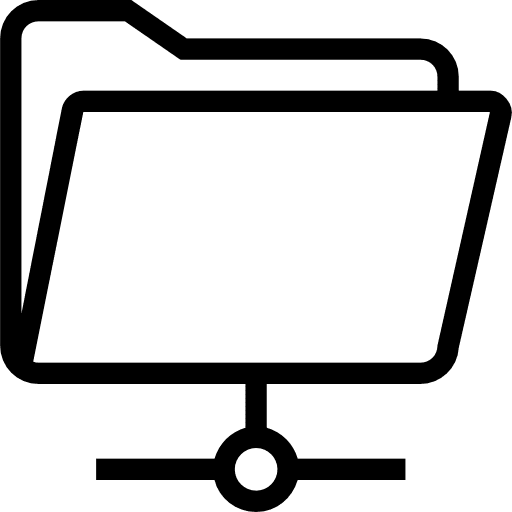 Folder office material folder sftp icon