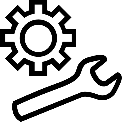 Configuration seo and web tools and utensils wrench icon
