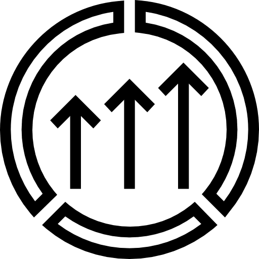 Pie chart seo and web diagrams graphical icon