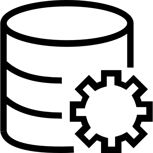 Server storage network seo and web icon