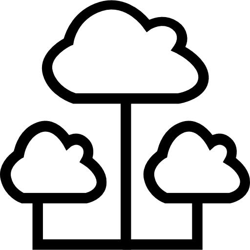 Cloud computing multimedia option ui data icon