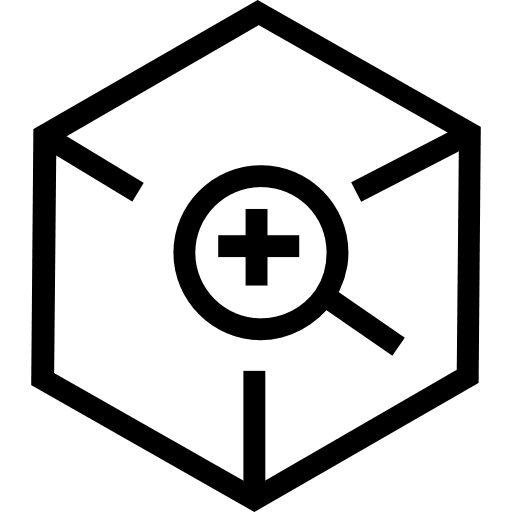 Cube interface cube 3d icon