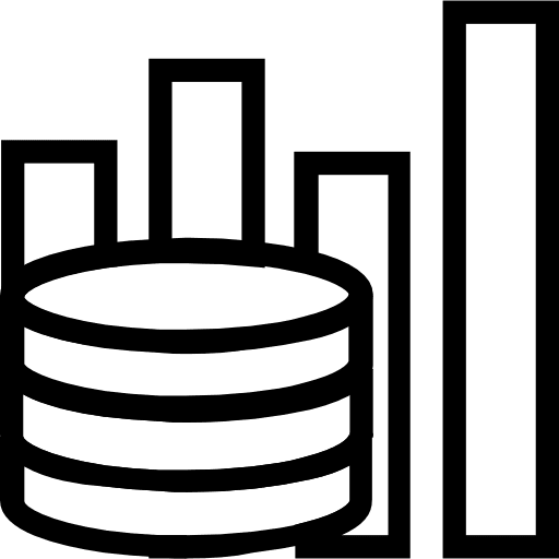 Analytics stats graph statistics icon