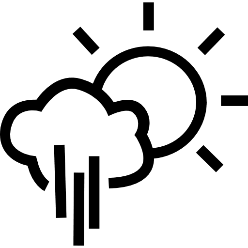 Cloudy meteorology cloudy day icon