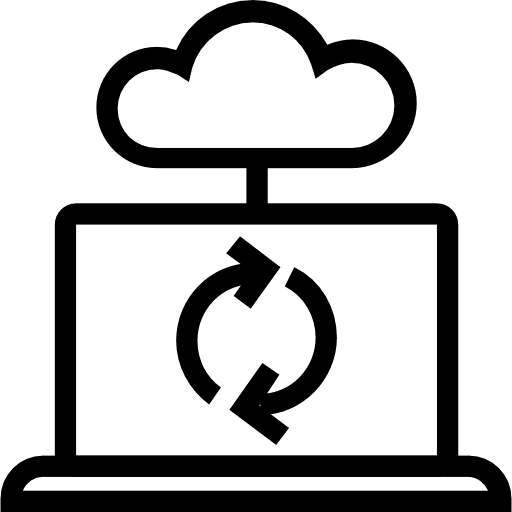 Laptop laptop multimedia option interface icon