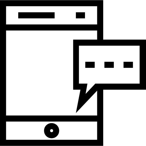 Smartphone touch screen smartphone mobile phone icon