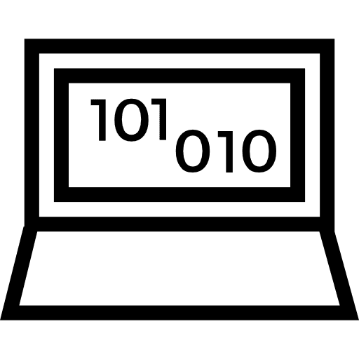 Laptop electronic technology computer icon