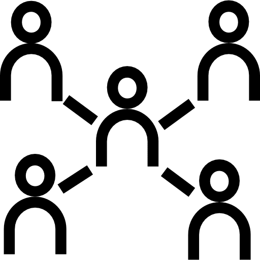 Network people business working icon