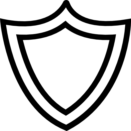 Shield security protection shield icon