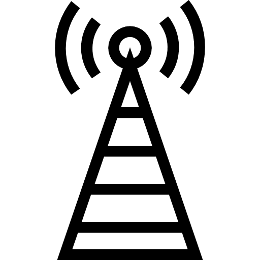 Antenna radio antenna broadcast communications icon