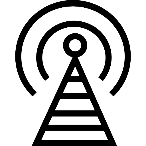 Antenna wifi signal communications broadcast icon