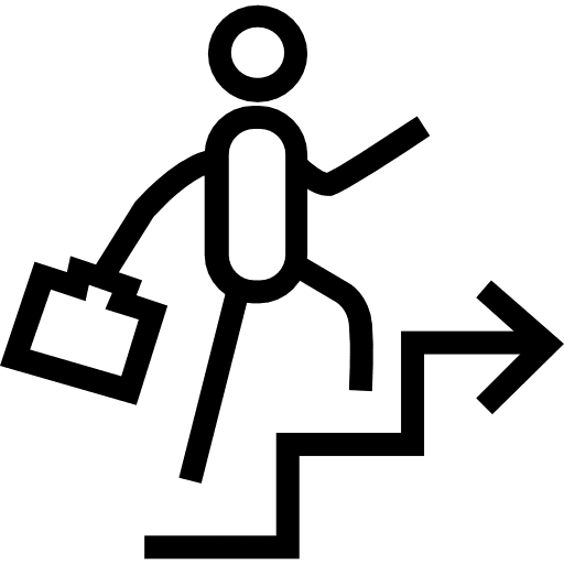 Success seo and web goal promotion icon