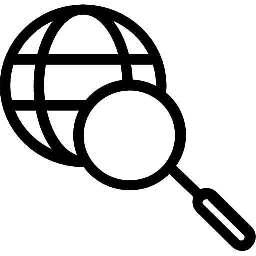 Worldwide map maps and flags world grid icon