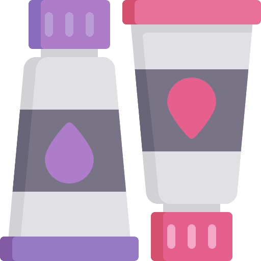 Color tubes colour color business and finance icon