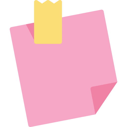 Notepad note files and folders writing tool icon