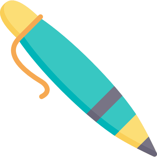 Pen pen files and folders writing icon