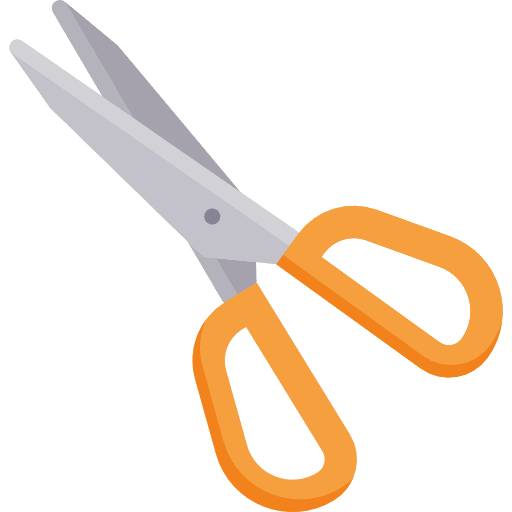 Scissors scissors files and folders cut icon