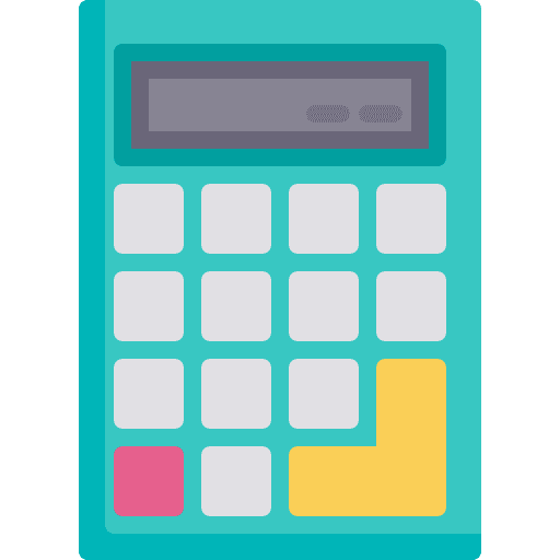 Calculator maths calculator calculating icon