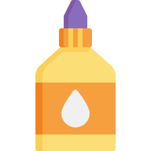 Glue glue files and folders tools and utensils icon